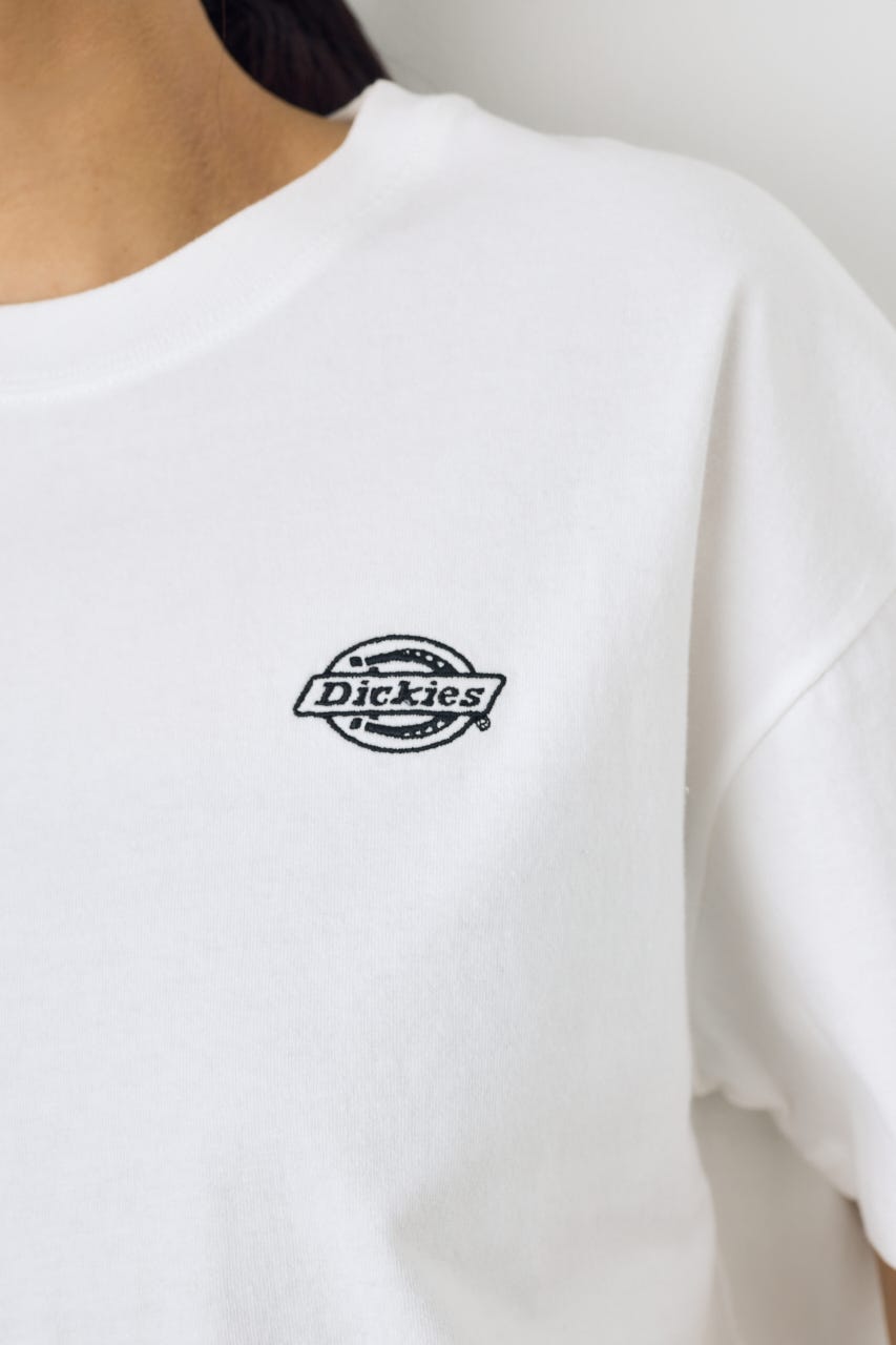 【Dickies（R）×AZUL】ワンポイントTee O/WHT S