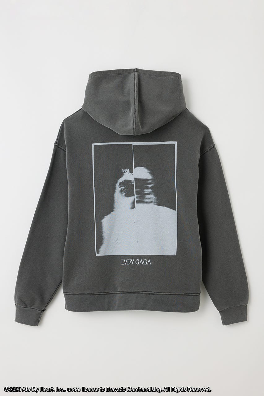 【LADY GAGA】フレンチテリーフーディー L/BLK L