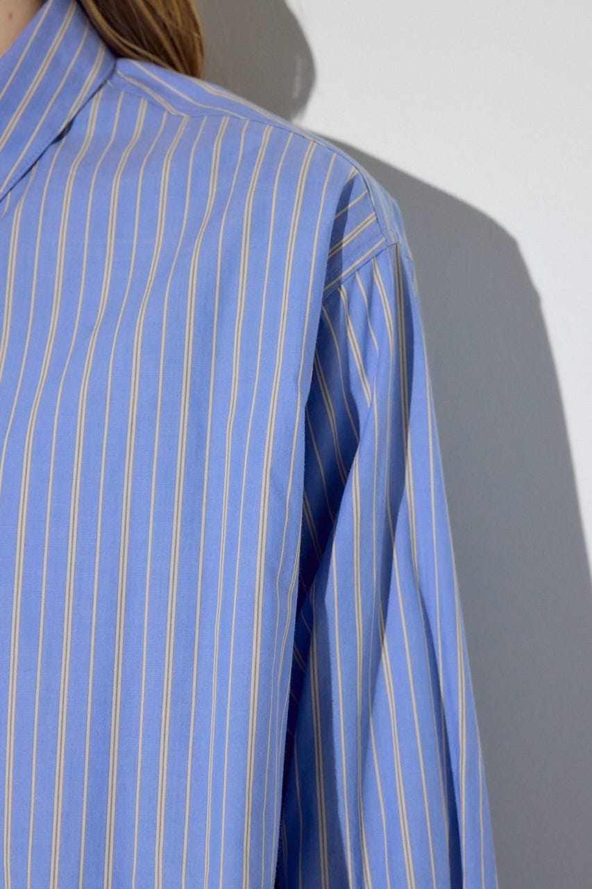 レギュラーカラーアソートシャツ 柄BLU FREE