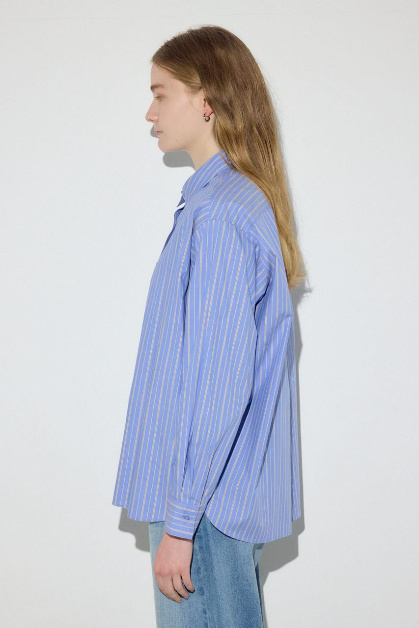 レギュラーカラーアソートシャツ 柄BLU FREE