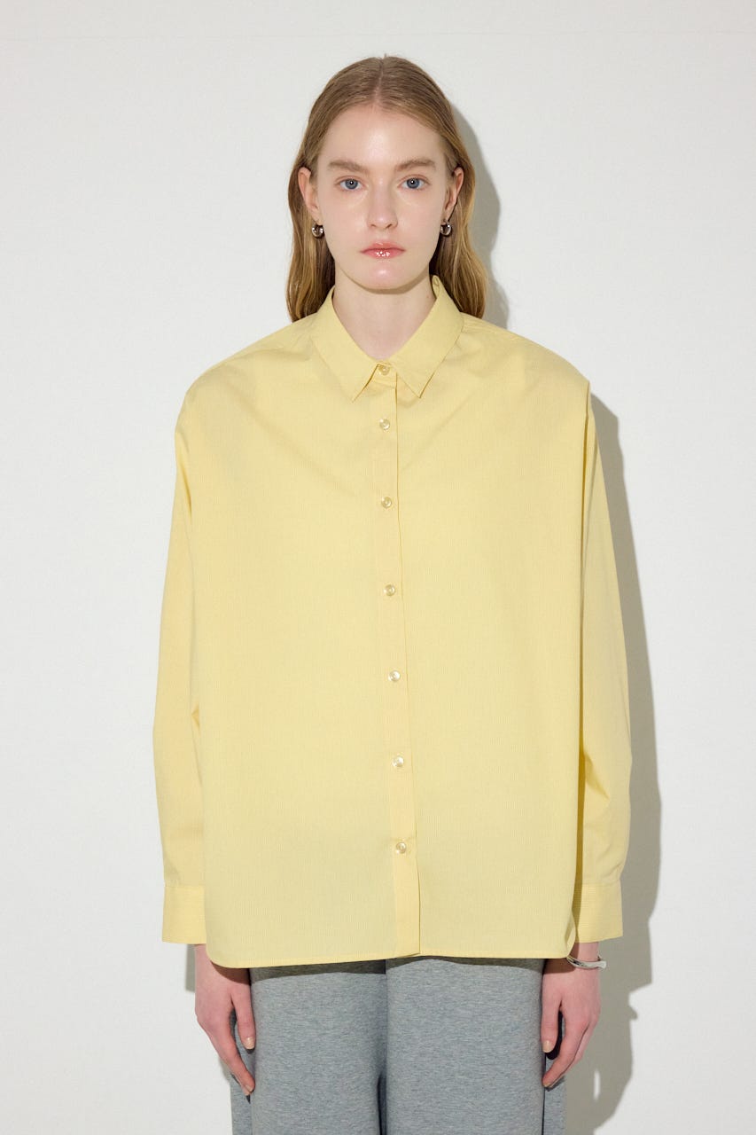 レギュラーカラーアソートシャツ 柄YEL FREE