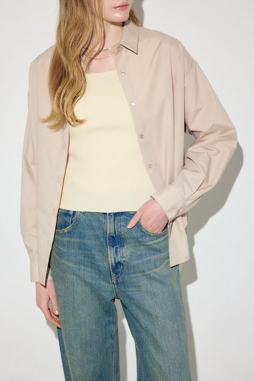 レギュラーカラーアソートシャツ L/BEG FREE