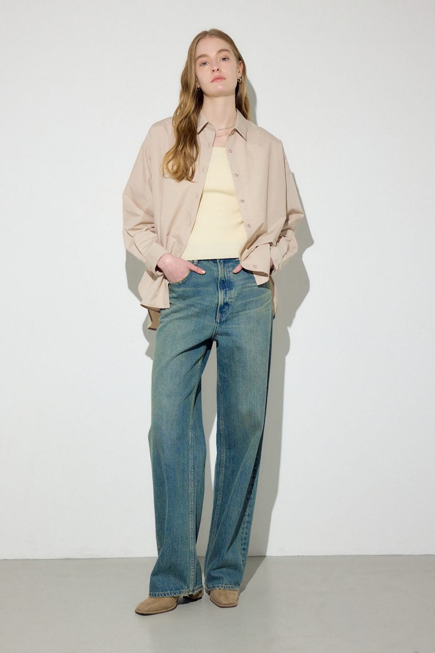 レギュラーカラーアソートシャツ L/BEG FREE