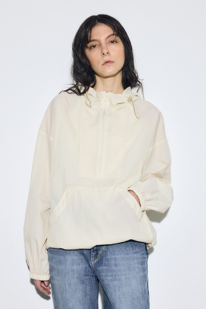 【SS先行アイテム】ナイロンアノラックパーカー IVOY FREE