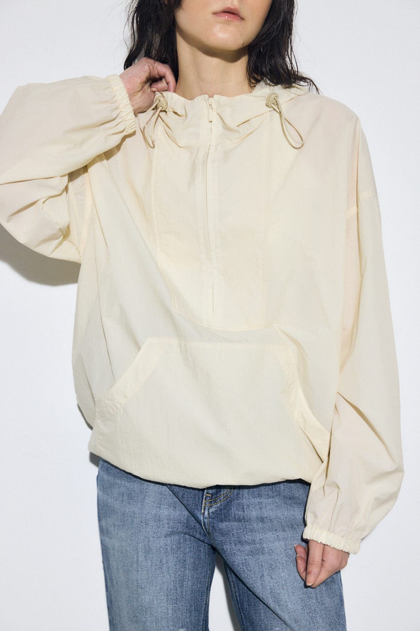 【SS先行アイテム】ナイロンアノラックパーカー IVOY FREE