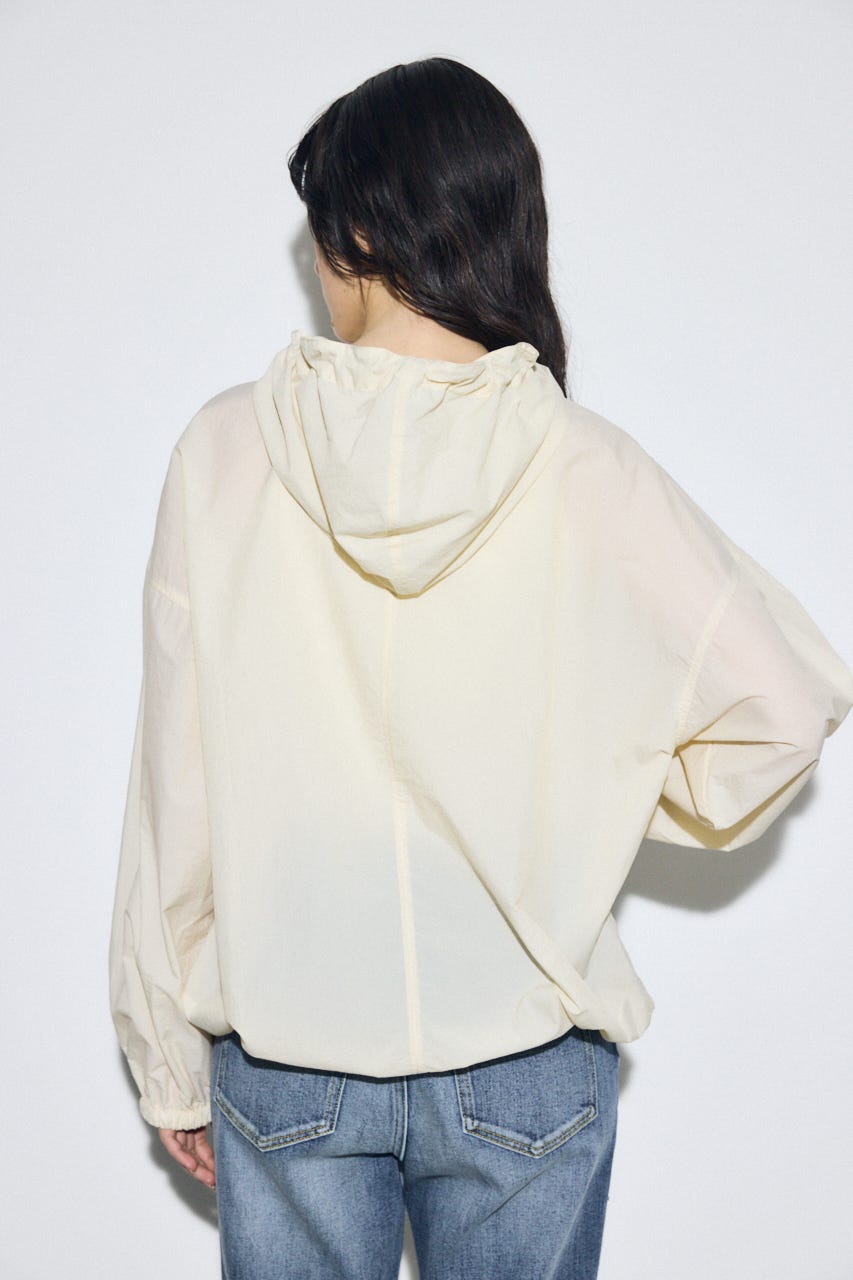 【SS先行アイテム】ナイロンアノラックパーカー IVOY FREE