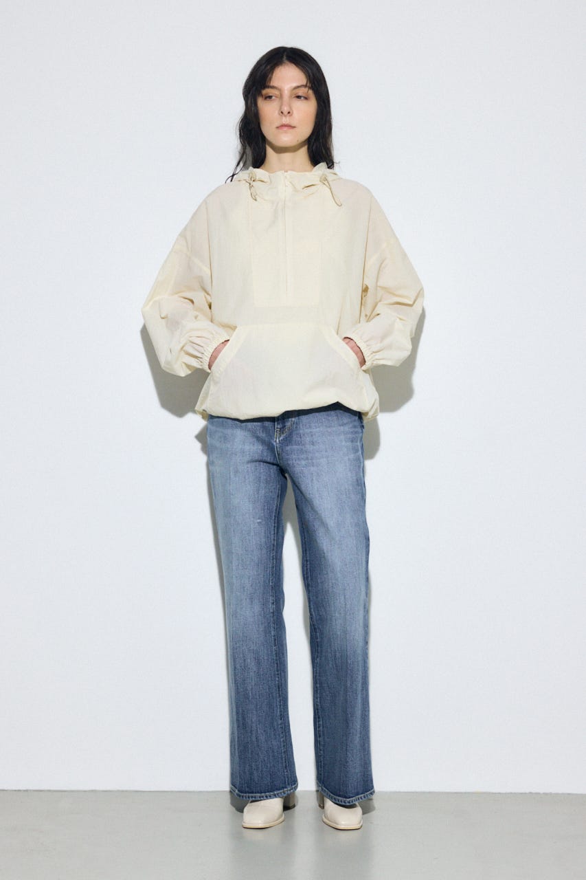 【SS先行アイテム】ナイロンアノラックパーカー IVOY FREE