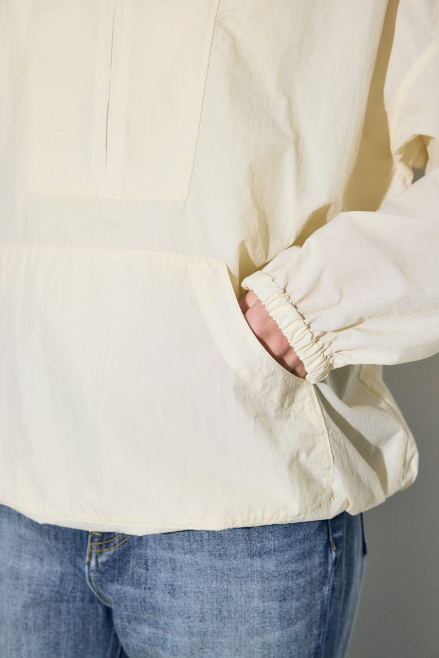 【SS先行アイテム】ナイロンアノラックパーカー IVOY FREE