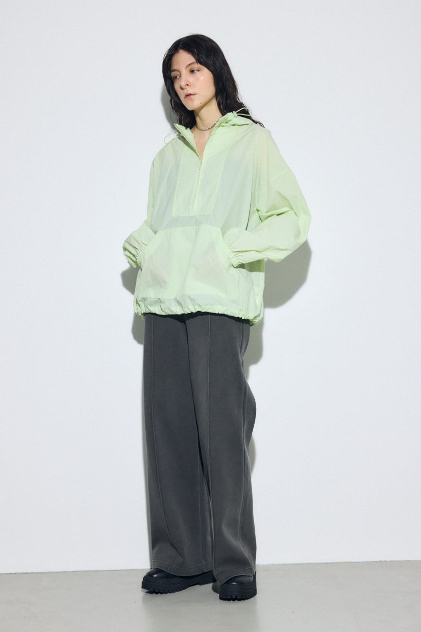 【SS先行アイテム】ナイロンアノラックパーカー MINT FREE