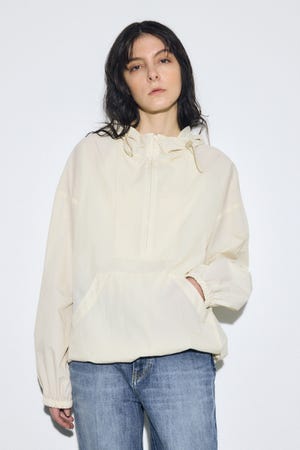 【SS先行アイテム】ナイロンアノラックパーカー