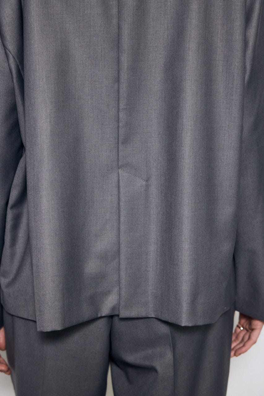 【SS先行アイテム】ルーズテーラードジャケット T.GRY M