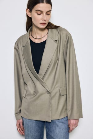 【SS先行アイテム】ルーズテーラードジャケット