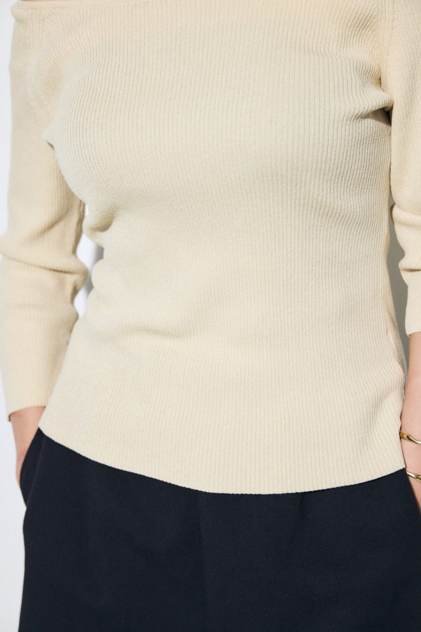 オフショルニットトップス IVOY S