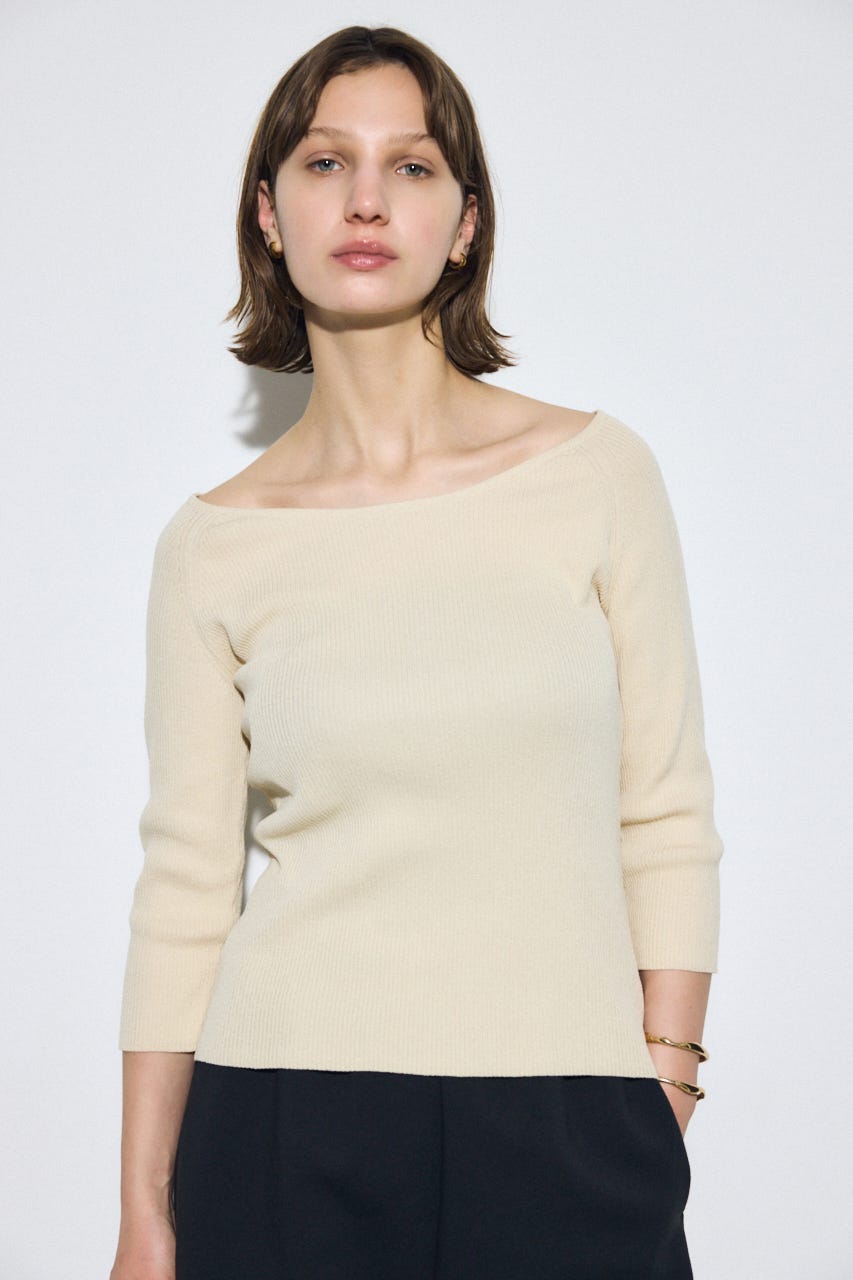 オフショルニットトップス IVOY S