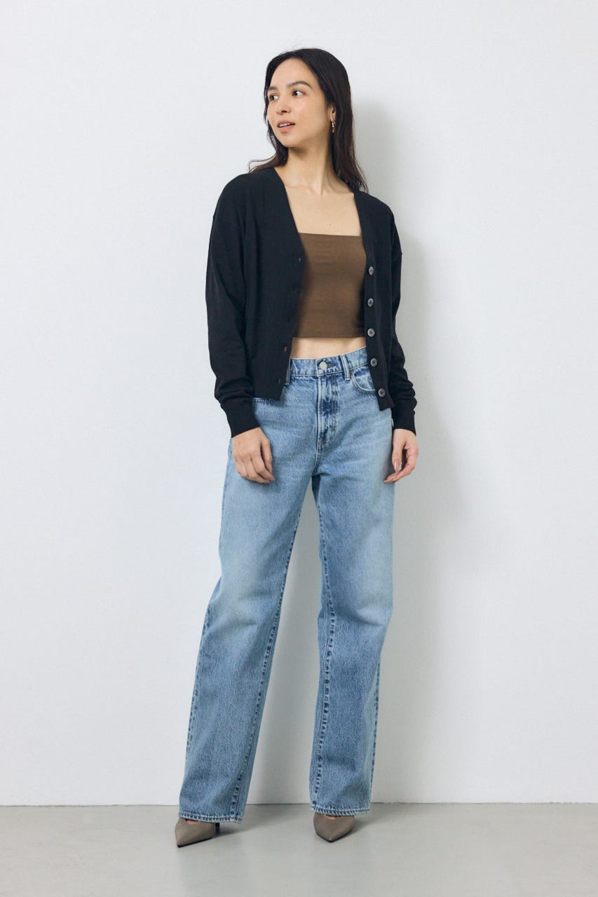 カップ付きチューブトップ(ショート) BRN M