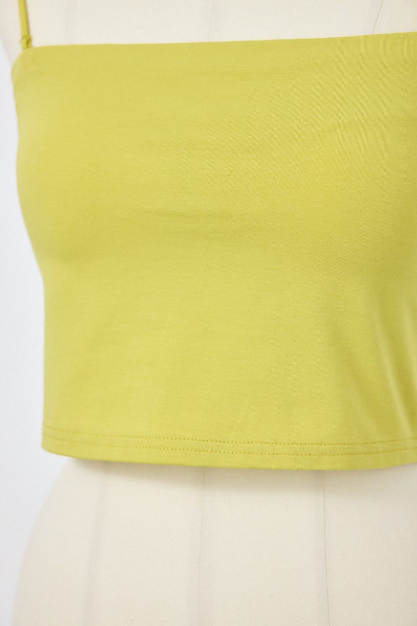 カップ付きチューブトップ(ショート) LIME M