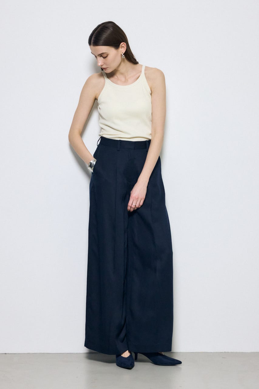 カップ付きホルターネックキャミソール O/WHT M