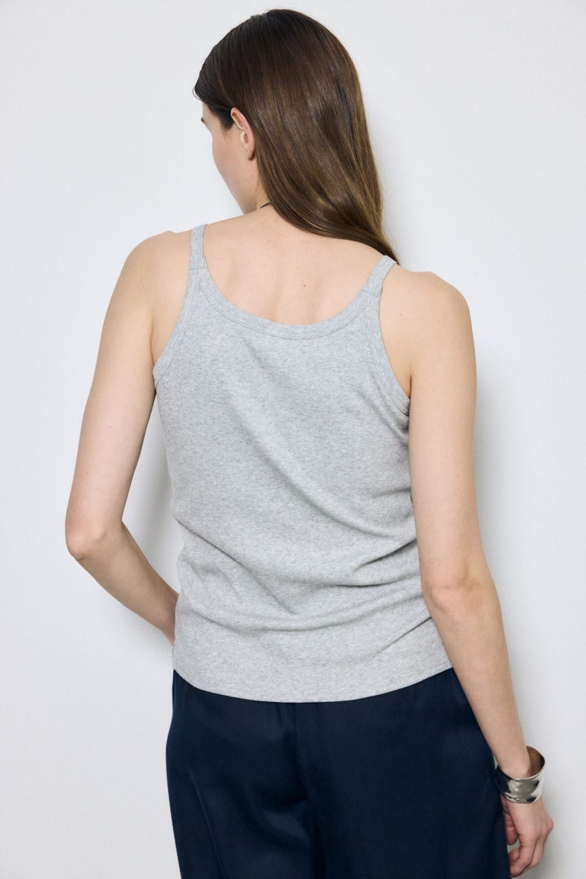 カップ付きホルターネックキャミソール T.GRY M