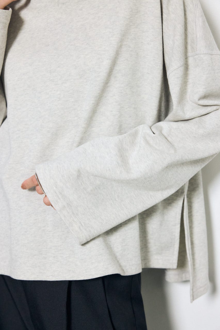 スリットヘムルーズプルオーバー T.GRY FREE