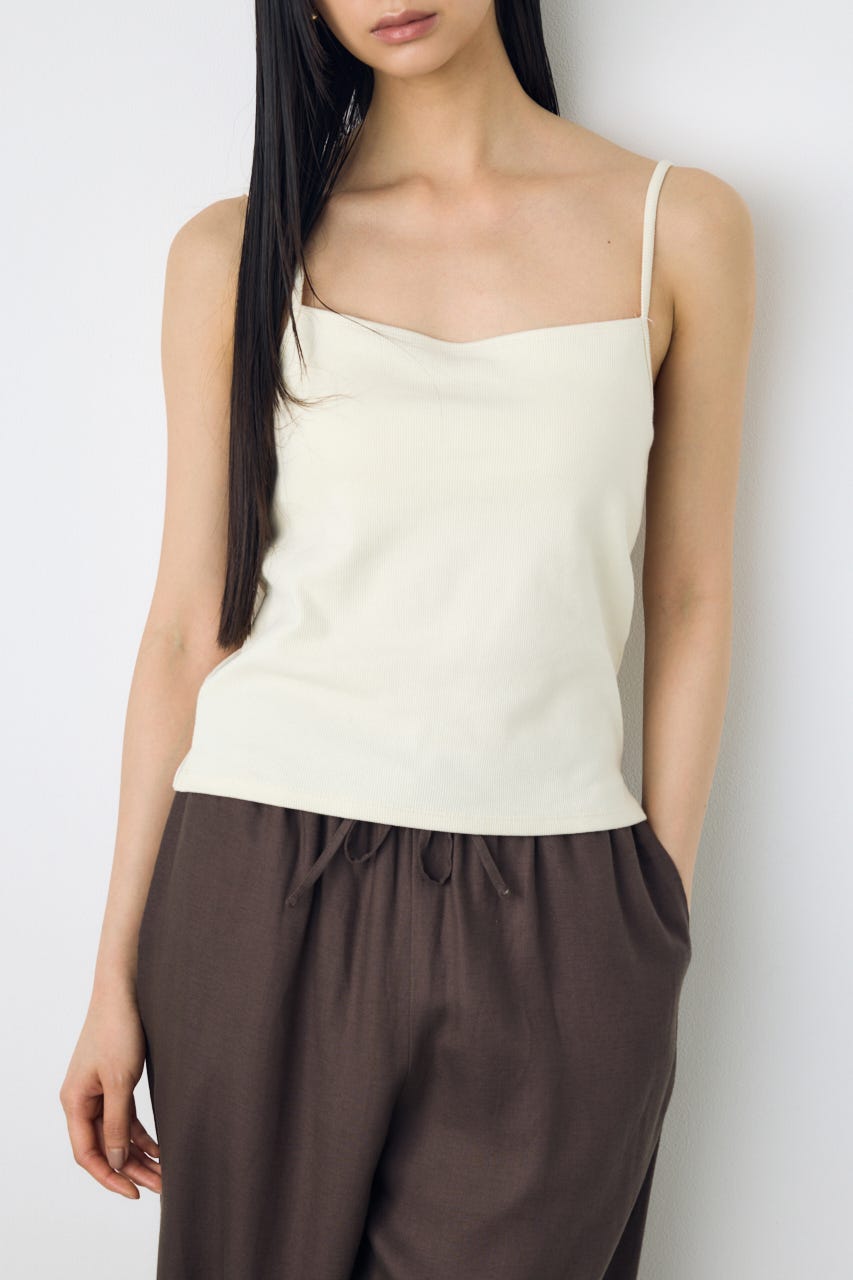AZUL BY MOUSSY | カップ付リブキャミソール (キャミソール ) |SHEL