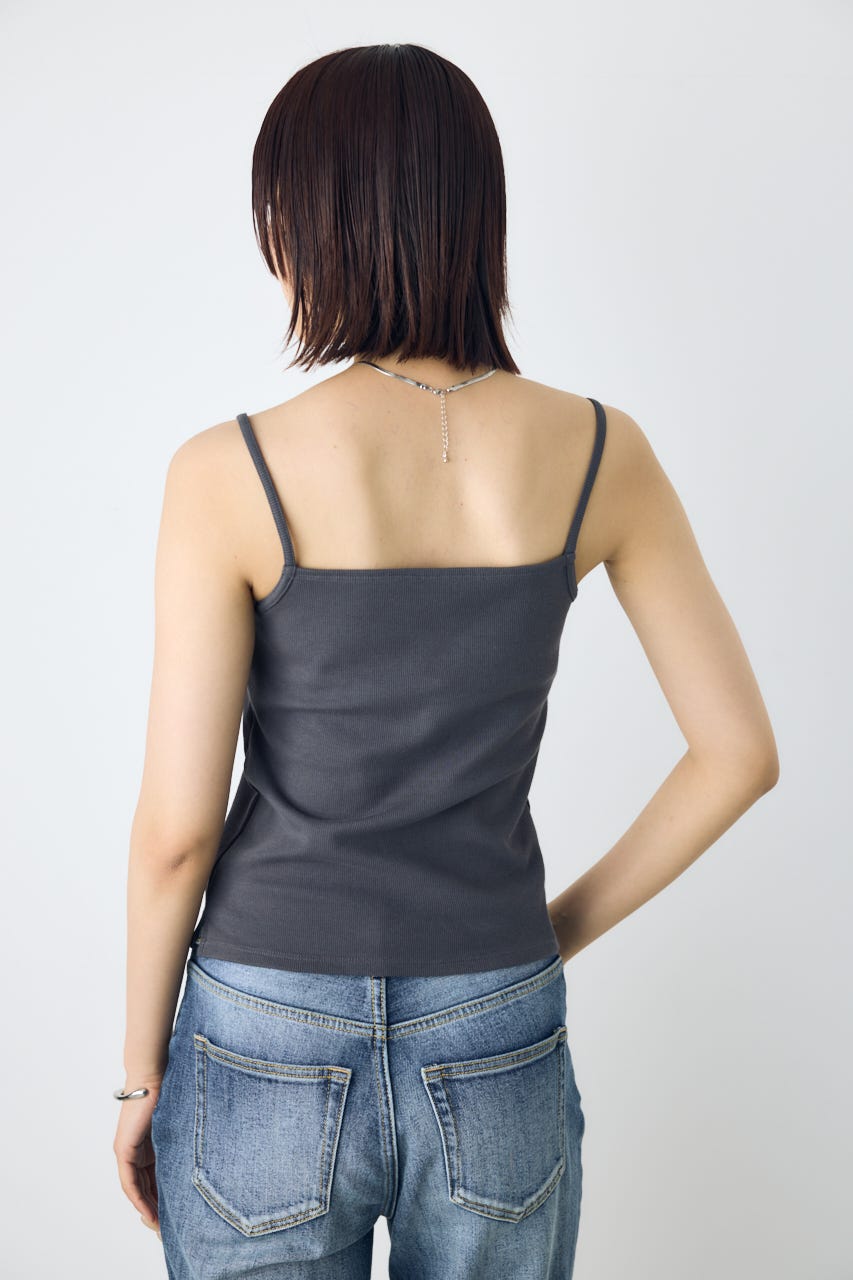AZUL BY MOUSSY | カップ付リブキャミソール (キャミソール ) |SHEL