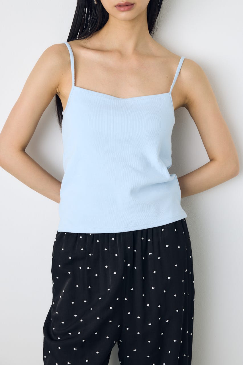 AZUL BY MOUSSY | カップ付リブキャミソール (キャミソール ) |SHEL