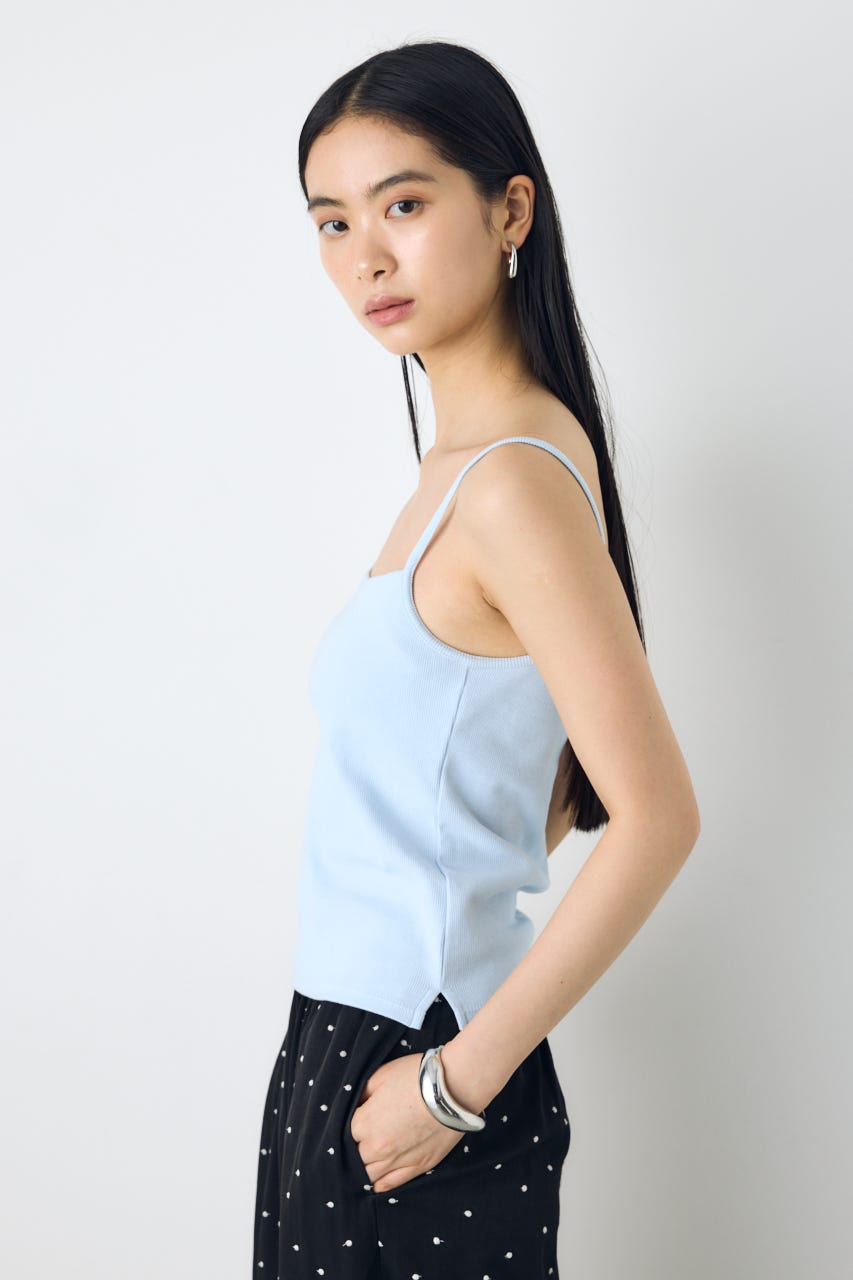 AZUL BY MOUSSY | カップ付リブキャミソール (キャミソール ) |SHEL