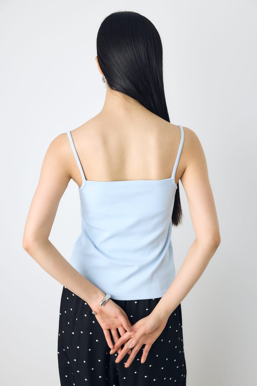 AZUL BY MOUSSY | カップ付リブキャミソール (キャミソール ) |SHEL