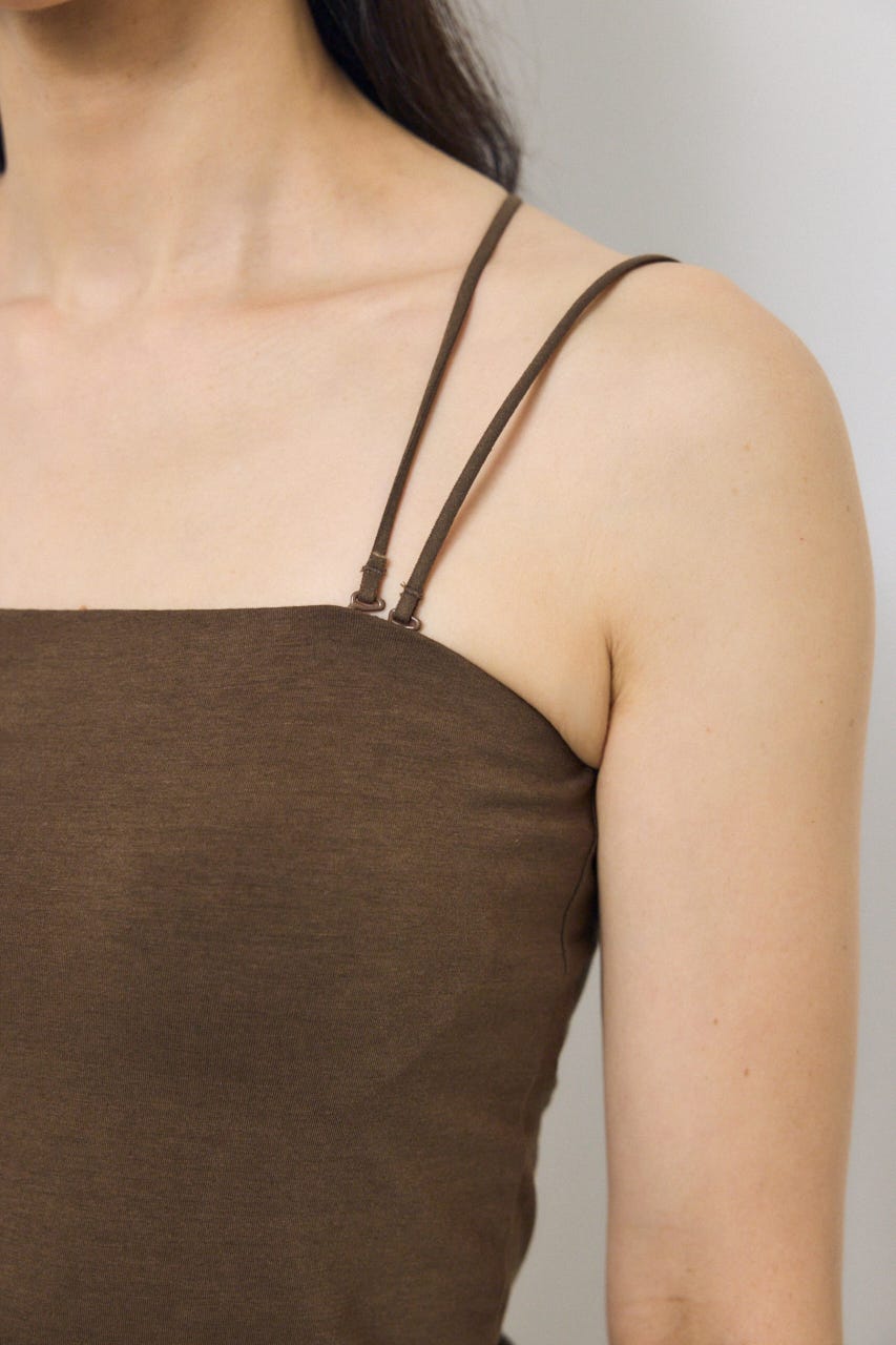 カップ付きチューブトップ(レギュラー) BRN M