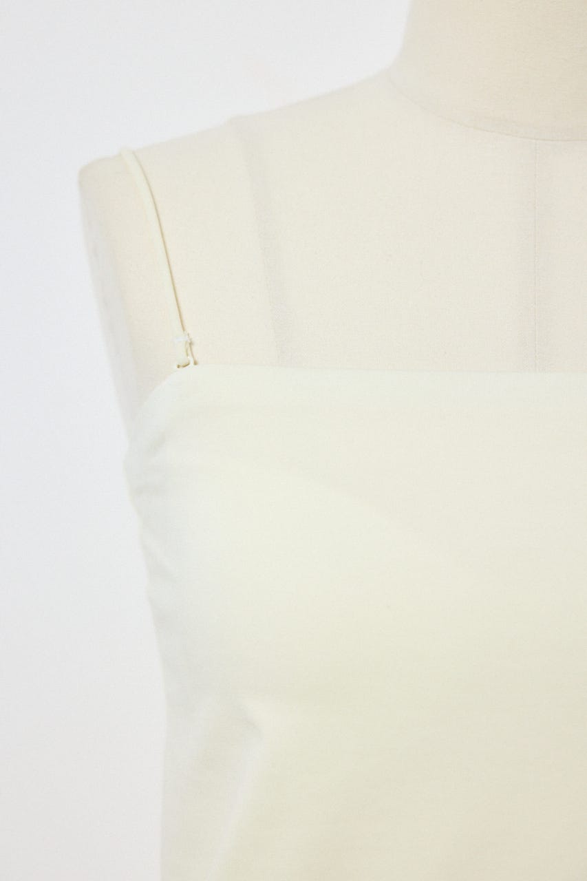 カップ付きチューブトップ(レギュラー) O/WHT S