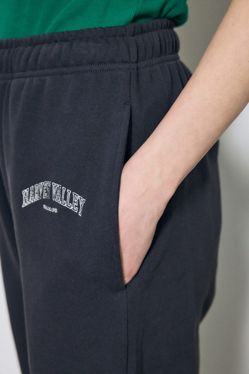 ロゴスウェットパンツ L/BLK S