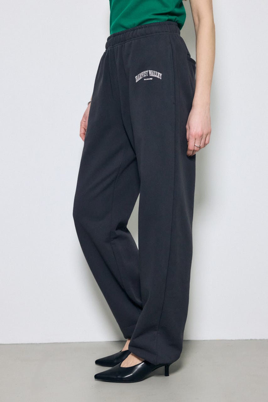 ロゴスウェットパンツ L/BLK S