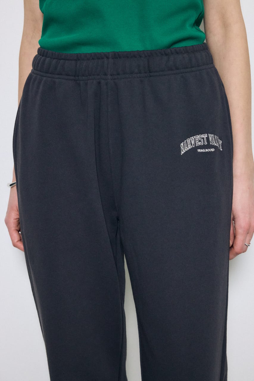 ロゴスウェットパンツ L/BLK S