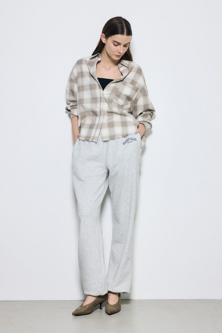 ロゴスウェットパンツ L/T.GRY M