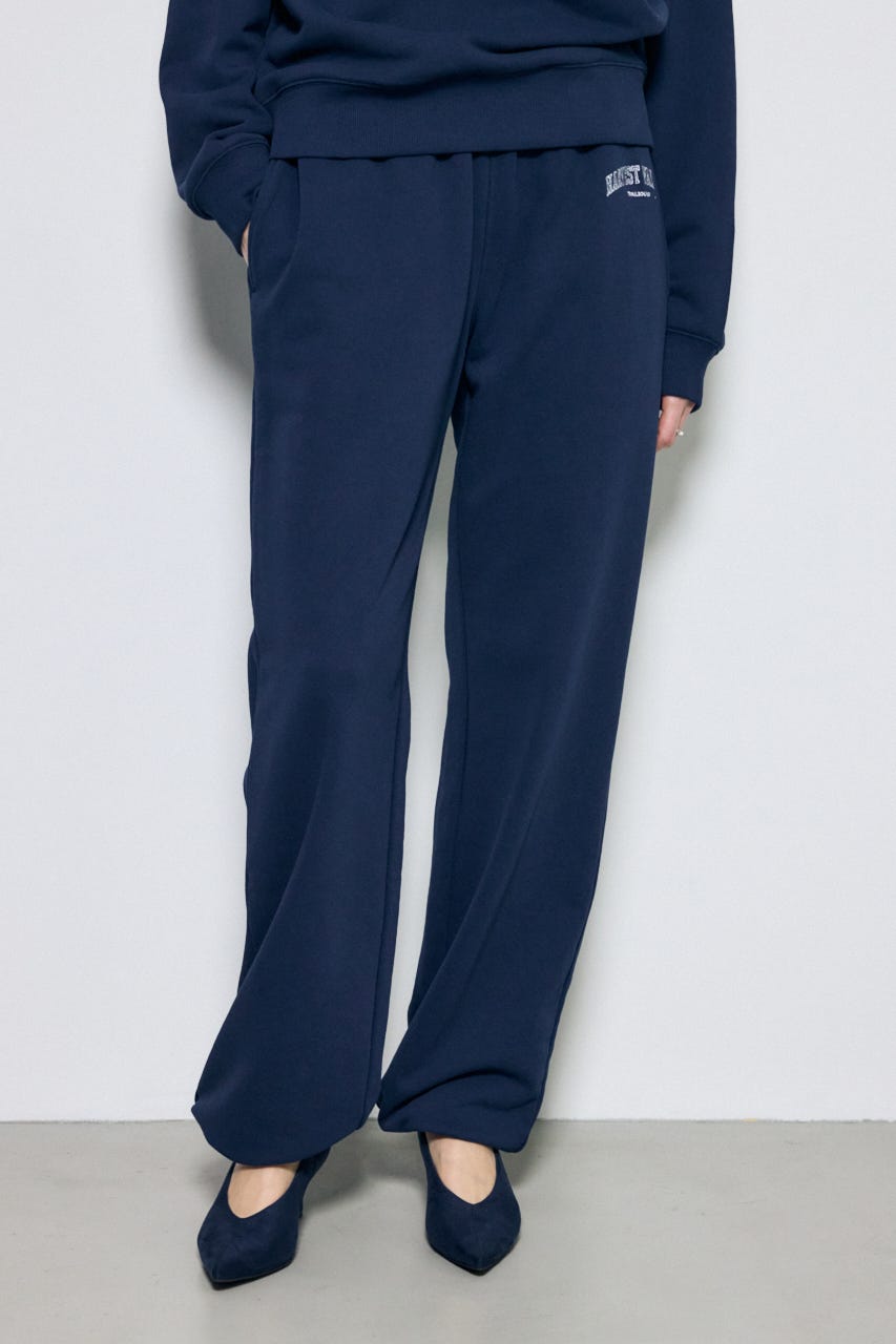 ロゴスウェットパンツ NVY S
