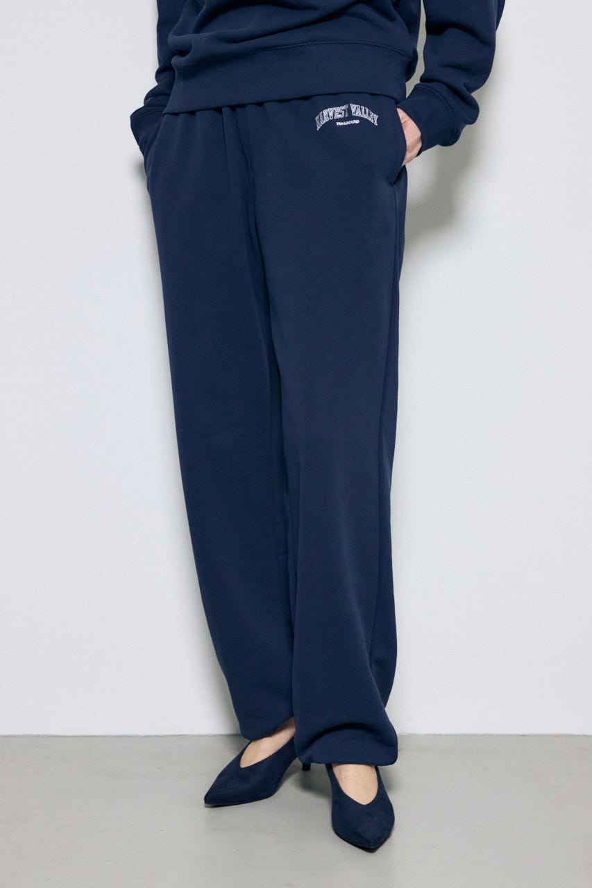 ロゴスウェットパンツ NVY S