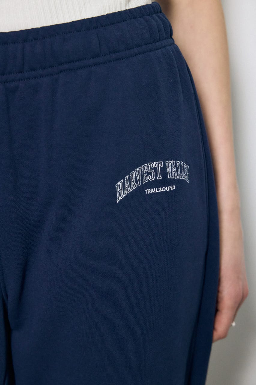 ロゴスウェットパンツ NVY S