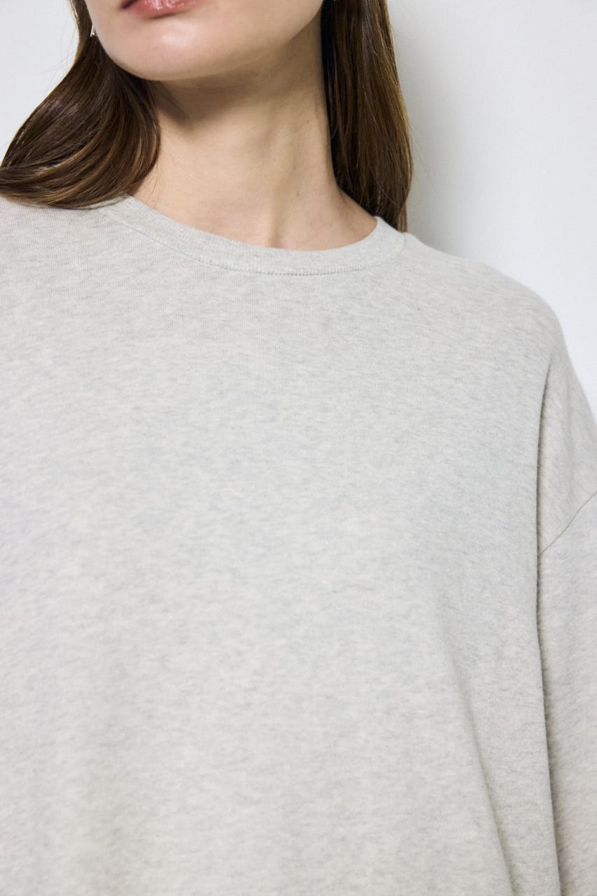 ロングスリーブストレートワンピース T.GRY M