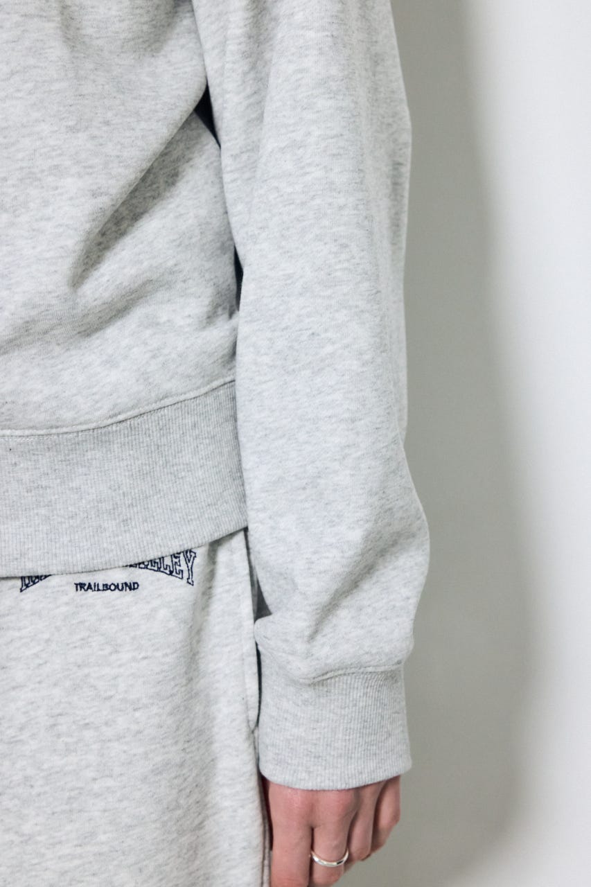 カレッジロゴ スウェットトップス L/T.GRY M