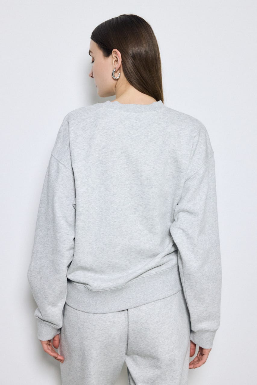 カレッジロゴ スウェットトップス L/T.GRY M