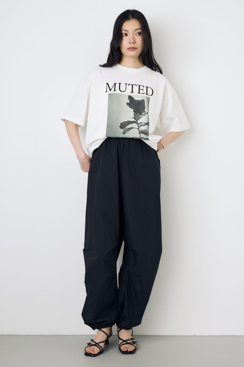 フォトプリントTシャツ WHT M
