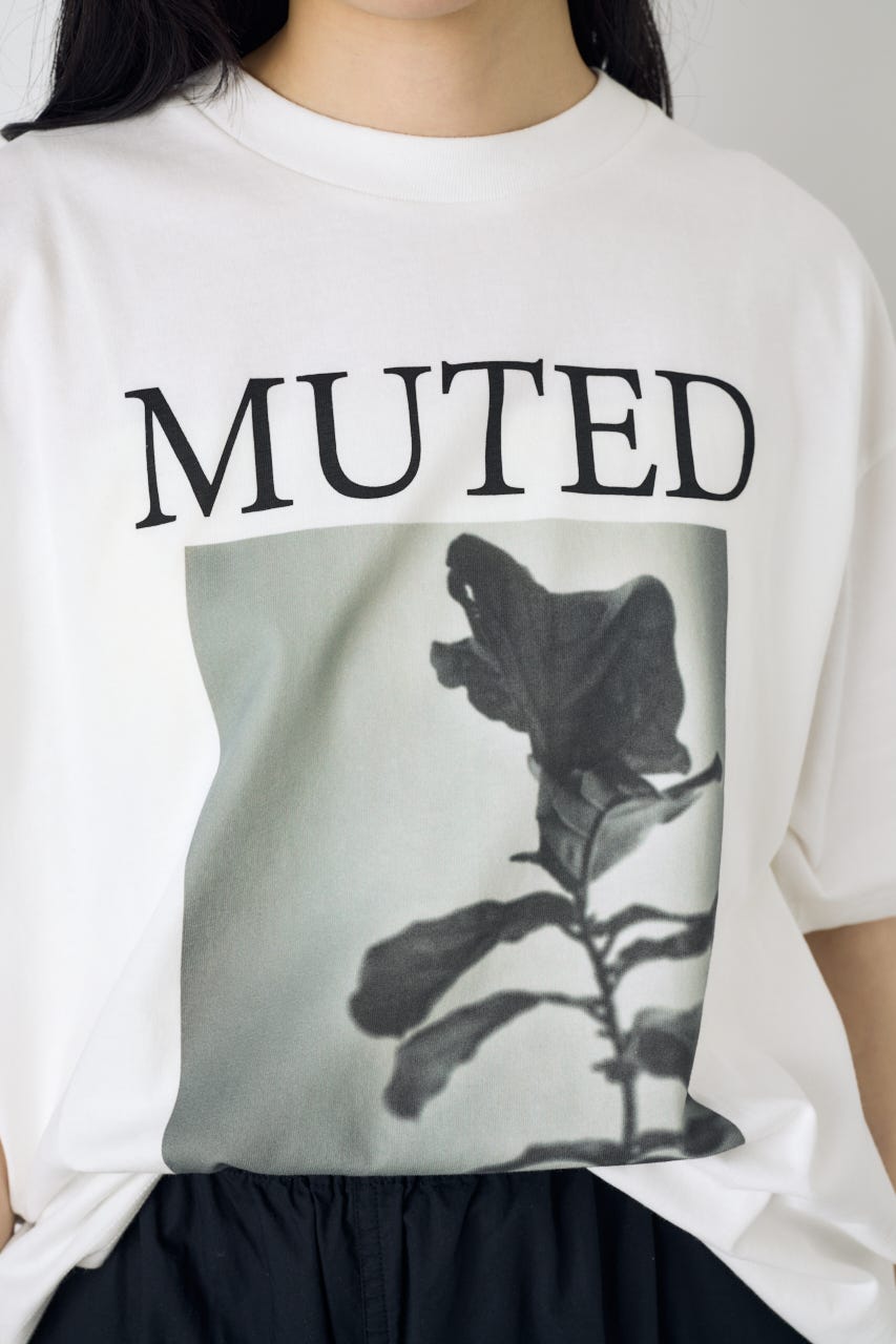 フォトプリントTシャツ WHT M