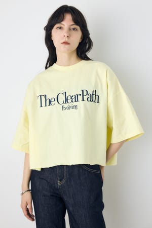 刺繍ロゴTシャツ