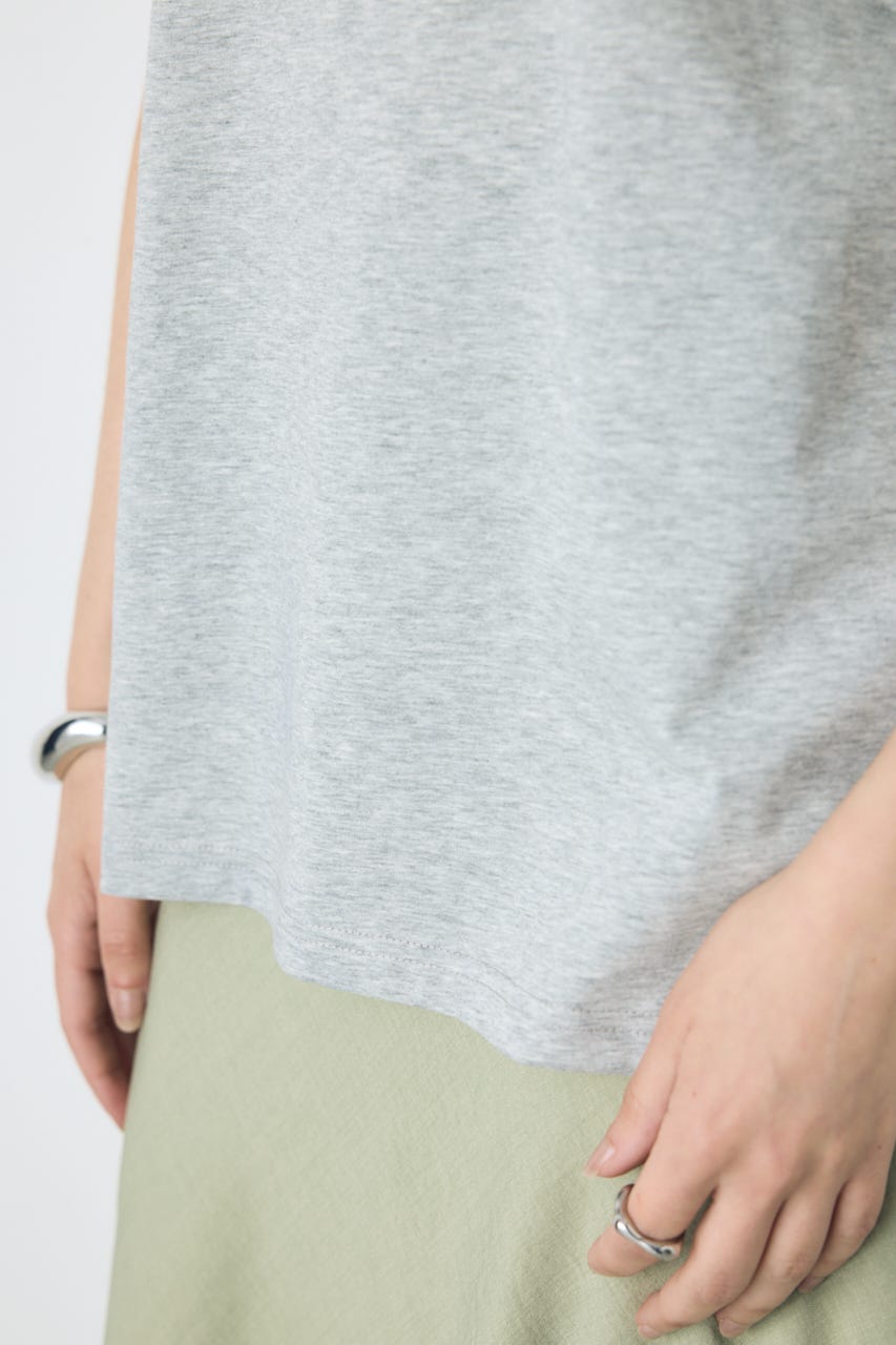 バックプリントTシャツ T.GRY S
