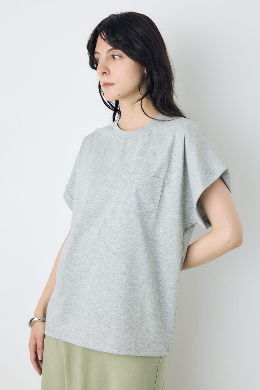 バックプリントTシャツ T.GRY S