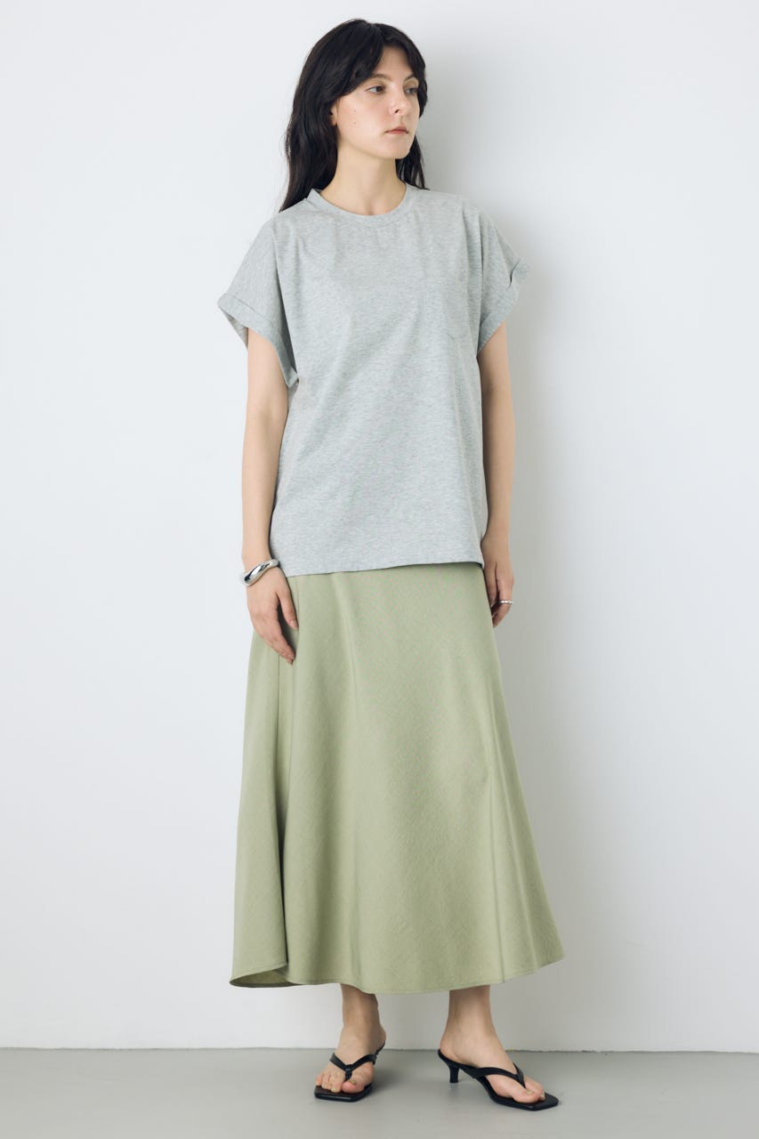 バックプリントTシャツ T.GRY S