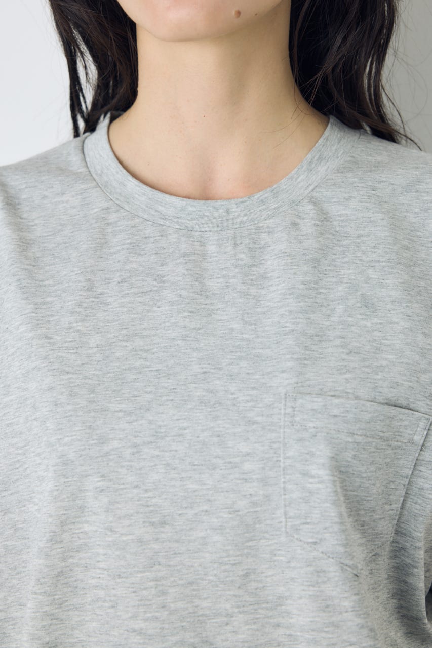 バックプリントTシャツ T.GRY S