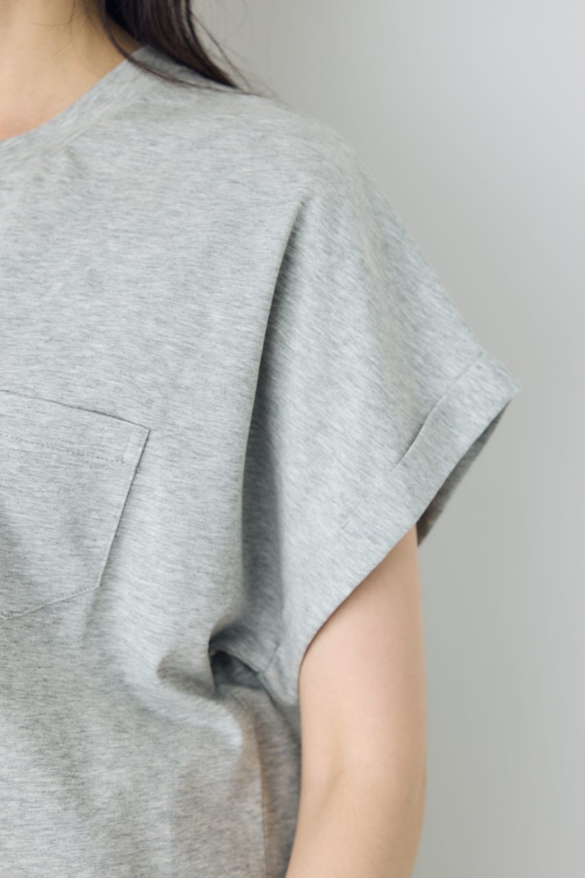 バックプリントTシャツ T.GRY S