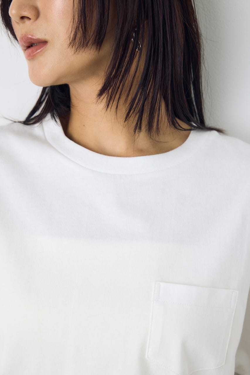 バックプリントTシャツ WHT S