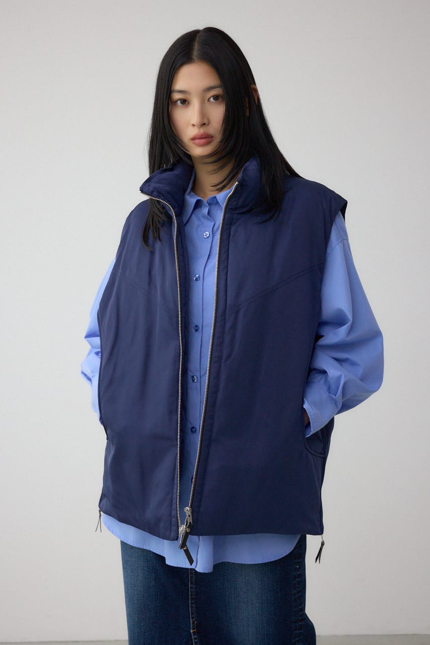 アーバンモナーク中綿ベスト NVY M